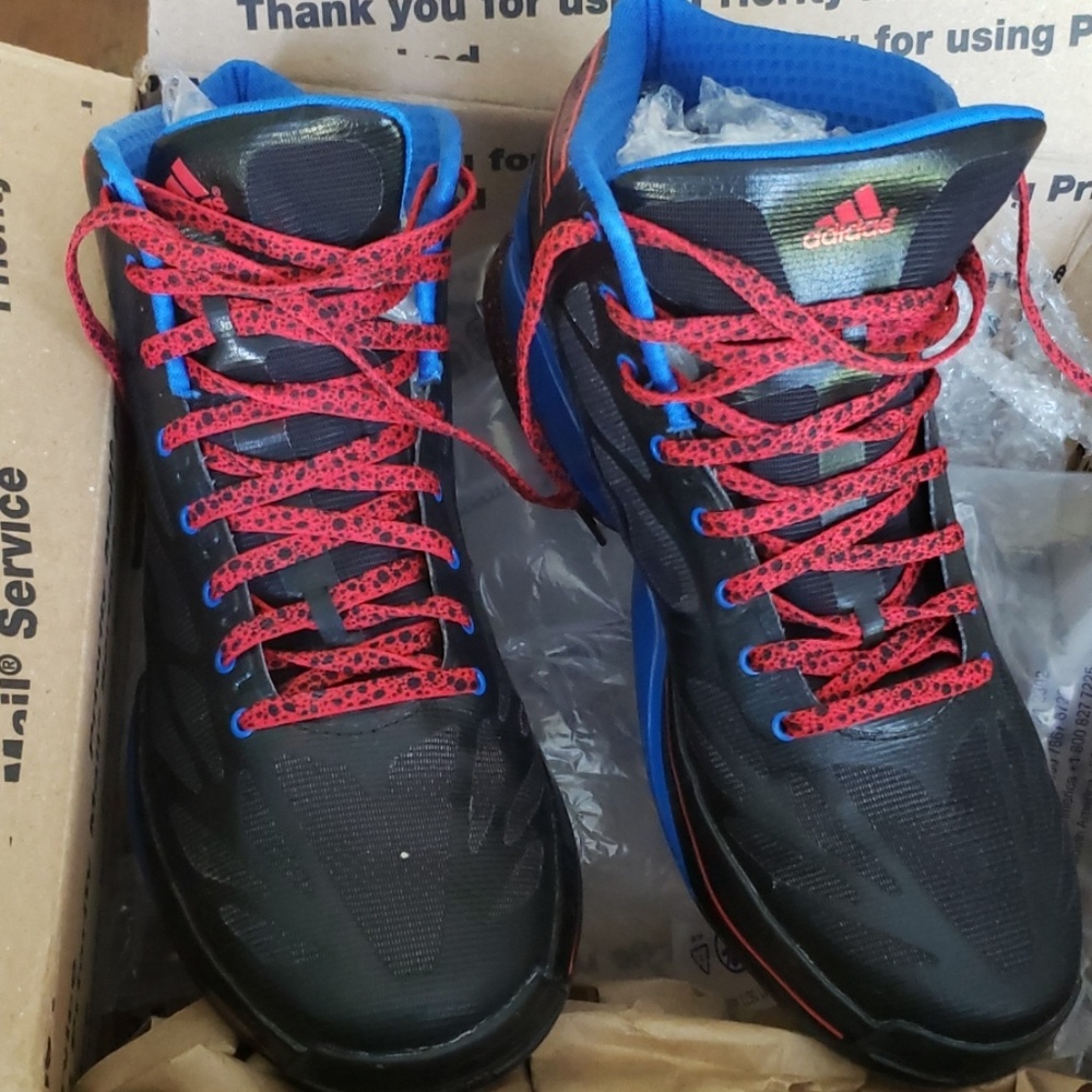 Adidas Adizero Basketball Shoes Size 9.5